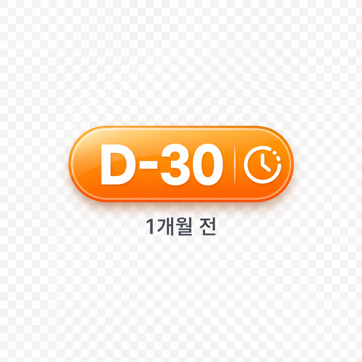 D-30 1개월 전